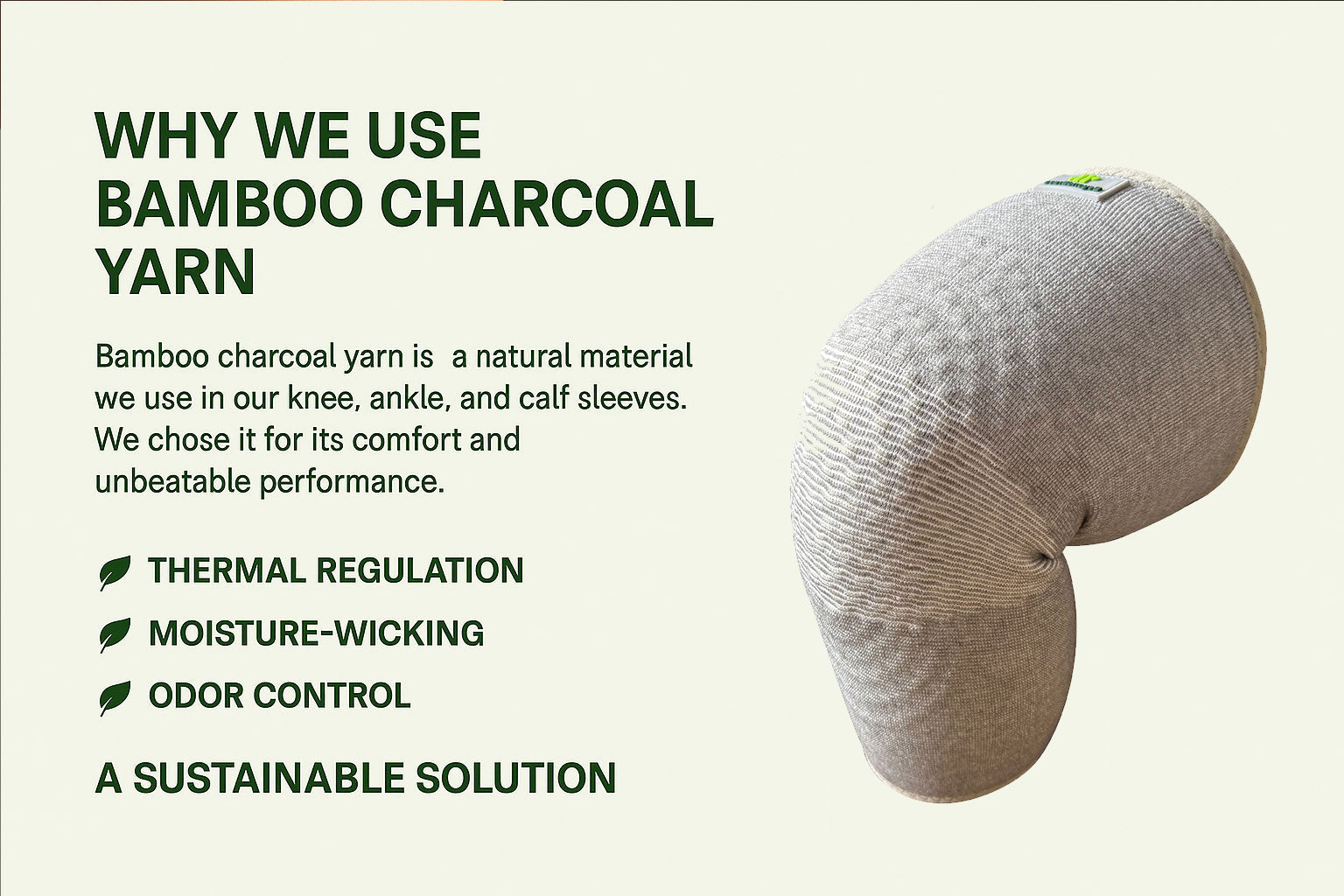 Why We Use Bamboo Charcoal Yarn: Sustainability Meets Performance