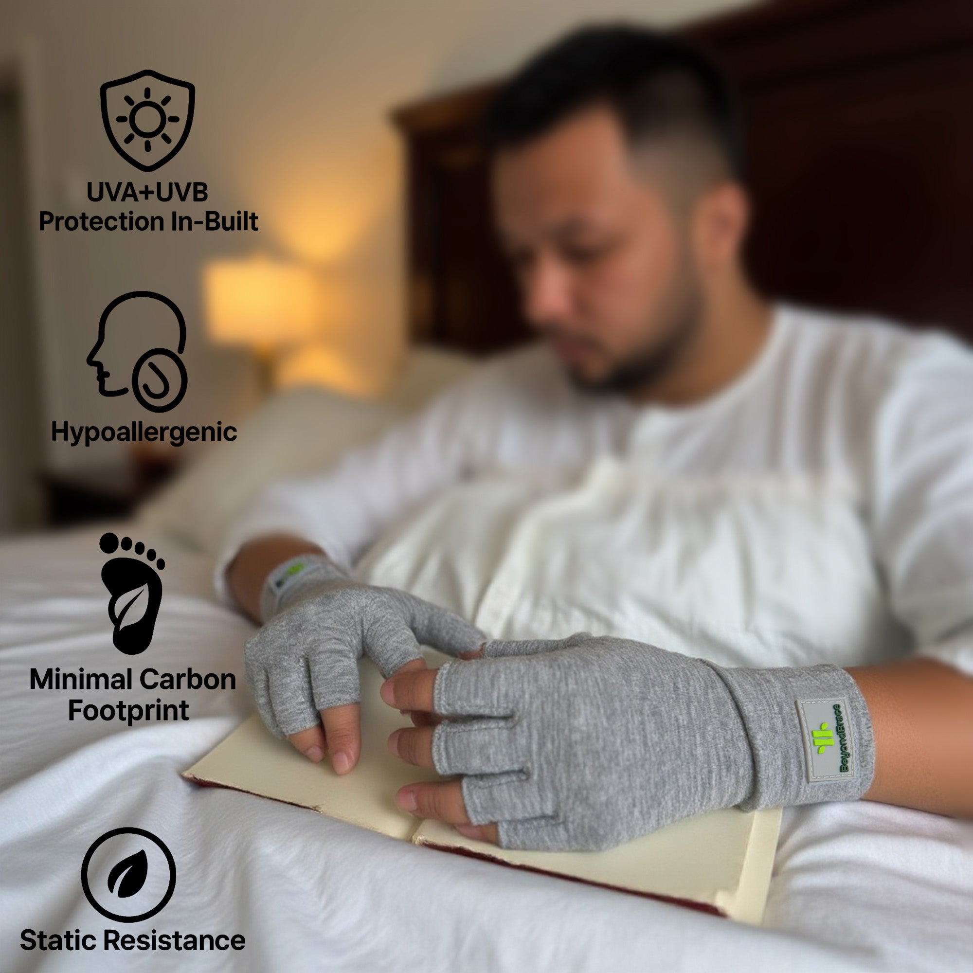 Bamboo Compression Relief Gloves